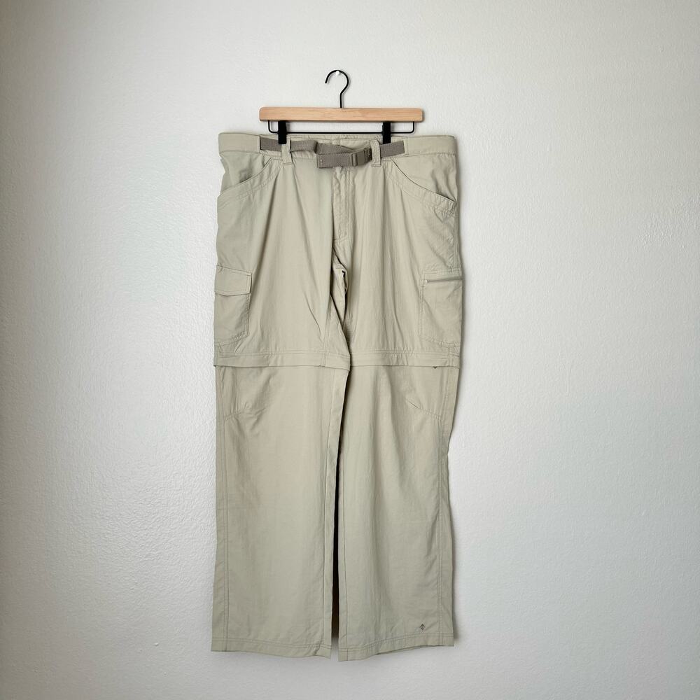 Columbia Mens Omni-Wick Nylon Convertible Cargo Pants Outdoor Hike Size 40 x 34